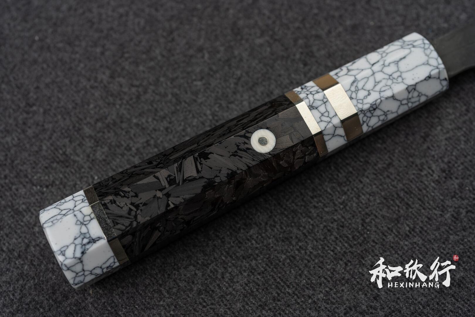 初心Hatsukokoro 蜃気楼シンキロウ黑打墨流超青鋼牛刀系列